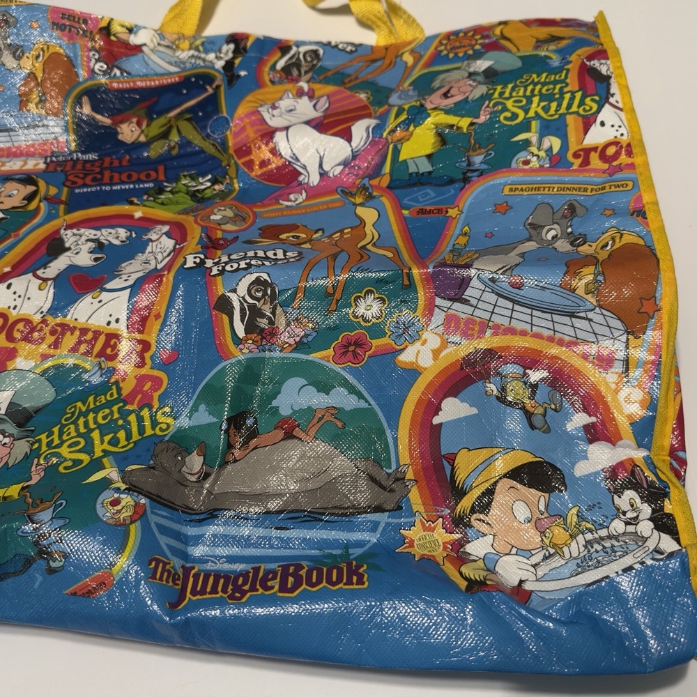 Legacy Reusable Tote- Disney - Peter Pan, Bambi, Mad Hatter, Marie & More! - Picture 3 of 8